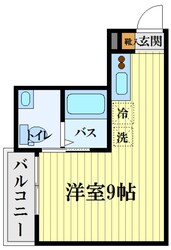 グランドハイツ西国立の物件間取画像